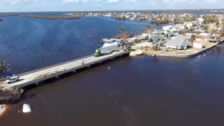 DeSantis Unveils New Pine Island Bridge Completed in Just 3 Days of Construction.