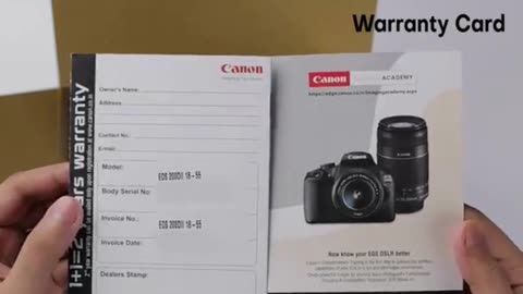 Canon EOS 200D DSLR Unboxing 4K Video, Eye AF #uniquegadgets #dslr #amazonproducts #UniqueThink