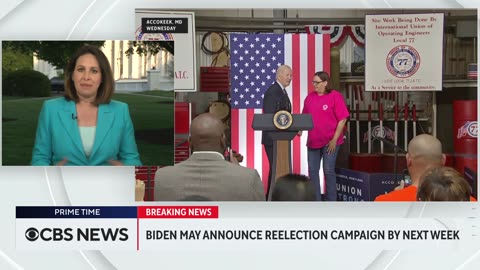 Biden expected to announce re-election bid next week