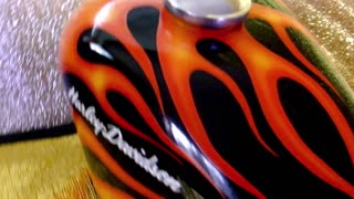 Harley Davidson Custom Flame Job!!!-77CustomArt