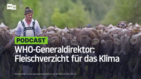 WHO-Generaldirektor: Fleischverzicht für das Klima