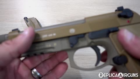 Umarex Beretta M9A3 Full Auto CO2 Blowback BB Pistol Table Top Review