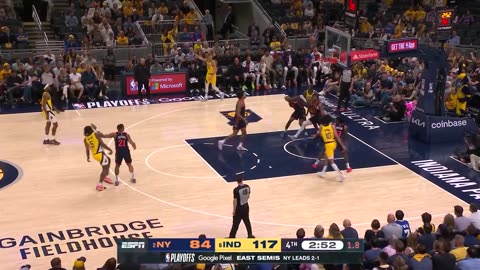 New York Knicks vs Indiana Pacers Game 4 Full Highlights | 2024 ECSF