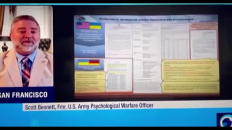 US Military whistleblower LT Scott Bennet - US Ukrainian Bio-weapons Labs