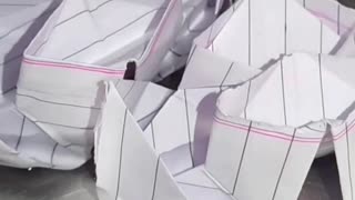 Handmade Paper Boat Easy Origami Handicrafts Arts for Little Kids