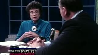 Howard Phillips - Conservative Roundtable #100: Nellie Gray, March for Life Founder and Pro-Life Leader + March Footage (July 1995)