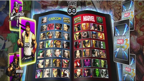 Ultimate Marvel VS Capcom 3 Arcade Mode Ryu Akuma Arthur PlayStation 4