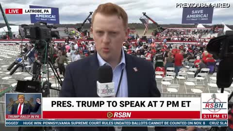 FULL EVENT: President Donald J. Trump Holds Save America Rally in Latrobe, PA - 11/5/22