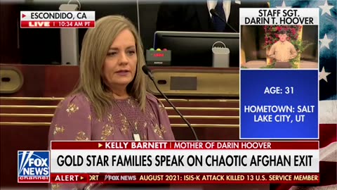 Gold Star Mother Breaks Down In Tears Describing Son's Death In Afghanistan