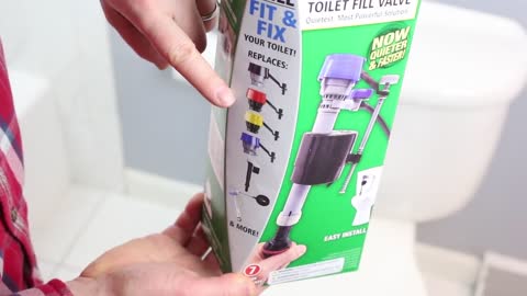 How to Fix a Running Toilet with Fluidmaster 400H Fill Valve from Home Repair Tutor