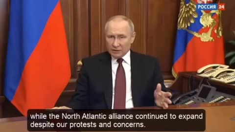 Putin Speech on Ukraine February 2022