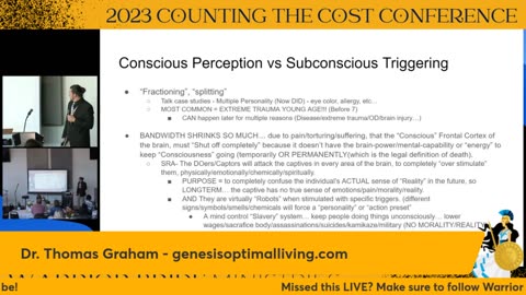 Sunday Oct 22 2023 - 2023 Counting the Cost Conference - Warrior Bride Ministries