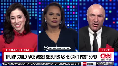 Kevin O'Leary slams AG Letitia James and Judge Arthur Engoron seizing Donald Trump's assets