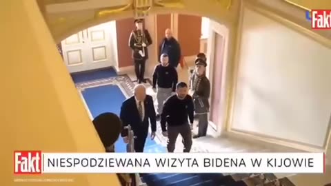 Ukrainian President Zelensky body double accidentally recorded