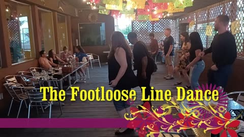 Foot Loose Line Dance at Itching To Dance® Event with Caleb Crump and Friends July 2023