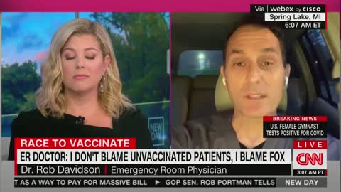 Emergency Doctor Blames Fox News Over Unvaccinations! Stop Watching Fox News
