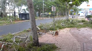 Super Cell Storm Damage Hervey Bay Shore Front