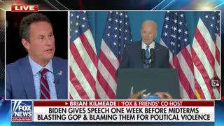 Brian Kilmeade calls Biden's speech "Presidential address abuse."