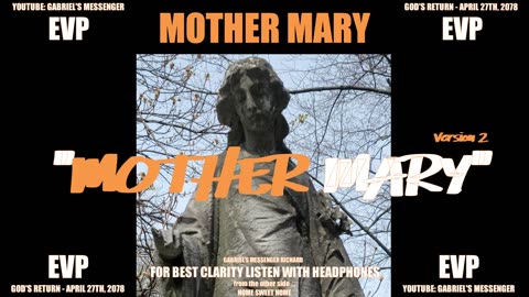 EVP The Mother Mary Saying Her Name This Easter Weekend Afterlife Spirit Communication