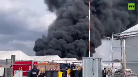 Alemania | Última hora | Campo de refugiados ucranianos en Berlín en llamas.