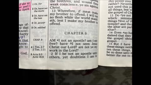I Corinthians - Chapter 9