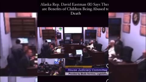 Alaska Rep.(R) David Eastman about children.. "These people are sick"
