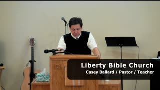 Liberty Bible Church / The Christians Joy / Luke 10:17-24