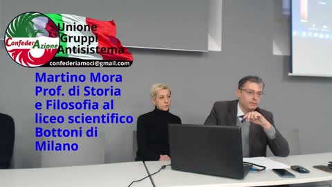 Martino Mora - Professore di Storia e Filosofia al liceo scientifico “Bottoni” di Milano