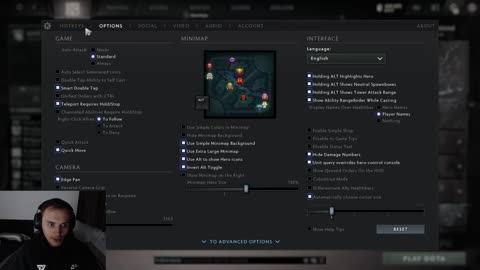 Nine dota 2 settings