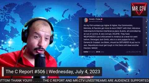 Mr. C Reads President Trump's Truths for July 4, 2023