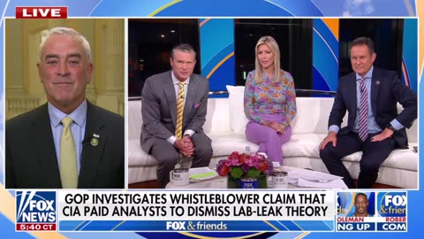 Wenstrup Joins Fox and Friends to Discuss New CIA Whistleblower Testimony on the Origins of Covid-19