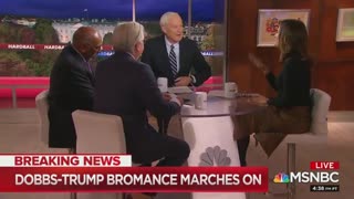 Chris Matthews make questionable joke about President Trump and Lou Dobbs