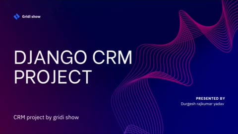 Django CRM Project