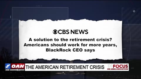 IN FOCUS: The American Retirement Crisis and Globalist Solutions with Dr. Dave Brat - OAN