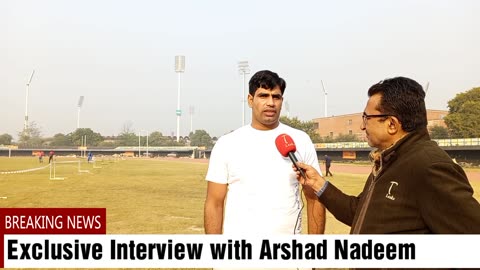 Arshad Nadeem - Punjabi Interview - Man who Qualified for Olympics in Athletics