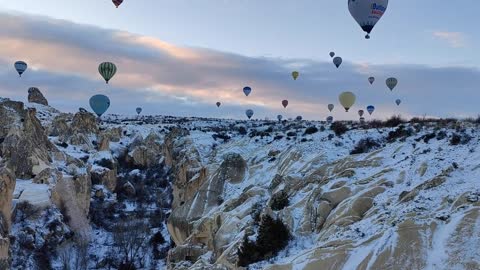 Cappadocia Turkey - Hot Air Balloon - Jan 16th 2022