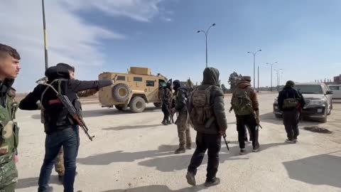 VIDEO ISIS militants attack Gweiran prison in Syria-1