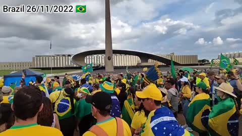 Brazil Was Stolen🩸🇧🇷 | BRAZILIAN PATRIOTS PROTEST 27 DAYS AGAINST THE EMINENT FRAUD IN THE PRESIDENTIAL ELECTIONS 11/26/2022