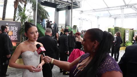 Golden Globes 2023 interviews from rolling out.com