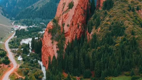 Rocks Of Seven Bulls Kyrgystan