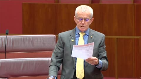 Senator Malcolm Roberts: I am calling for the Australian push for a 'Great Reset' of the World Economic Forum and instead launched the Great Resistance