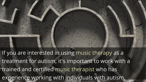 The role of music therapy in treating autism#autism #autismawareness