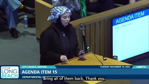 Antisemites Convince Long Beach, California City Council To Vote For A Ceasefire In Gaza