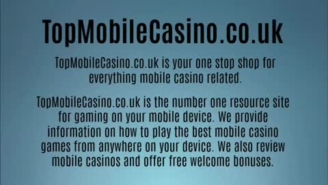 mobile casino pay by phone bill