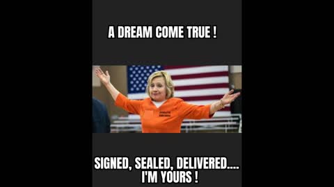 A Dream Come True! Hillary in Orange!
