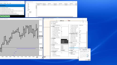 Bluewater Trader - Setting up Pat's charts