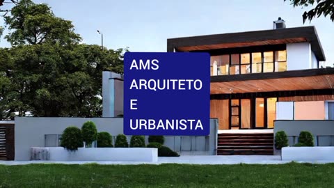 Projeto para construir, casa em partido arquitetônico racionalizado - AMS ARQUITETO E URBANISTA