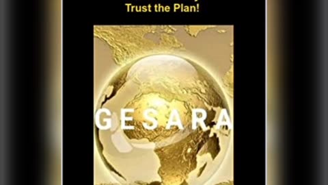 NESARA GESARA The End of Global Poverty Trust the Plan!