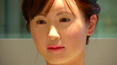 Humanoid robot starts work at Japanese department store