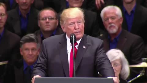 Trump: In America we don't worship government, we worship God